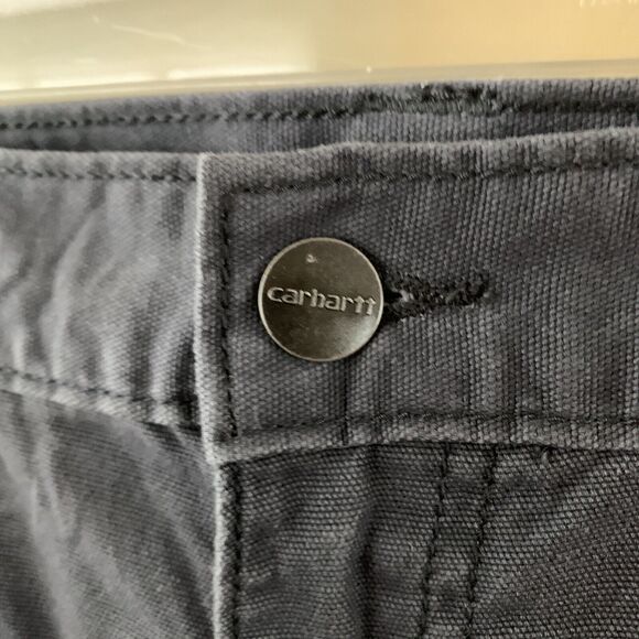 Carhartt Mens Shorts Size 44 IRR Gray Cargo Pockets Work Relaxed Fit A3 - Picture 3 of 5